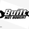 Samolepka BUILT