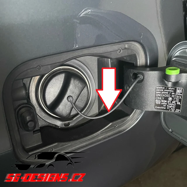 Víčko nádrže BMW