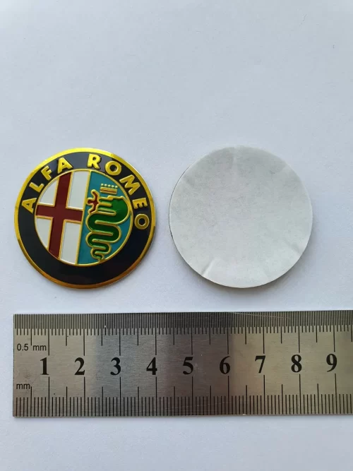 Znak Alfa Romeo do volantu - 40mm staré logo do 2015 - Image 2