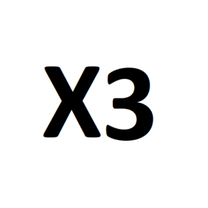 X3 (všechny)