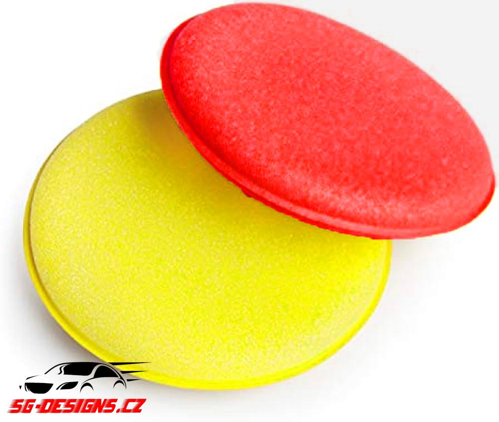 Houbička na auto aplikační - detailing auta / aplikátor vosku krému - Obrázek 3