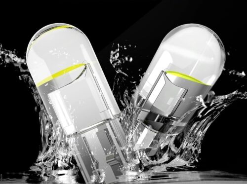 LED žárovka w5w /  T10 / w3w - LED  12V - bílá - Image 3