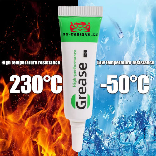 Mazivo na tažné zařízení - silikonová vazelína plasty panty zámky - Image 2