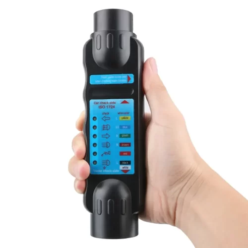 Tester zásuvky tažného zařízení – diagnostika přívěs a vozíky 7 pin - Image 4